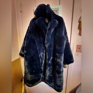 Brand New with Tags Apparis Steffi Coat in Indigo - Super Soft and Light